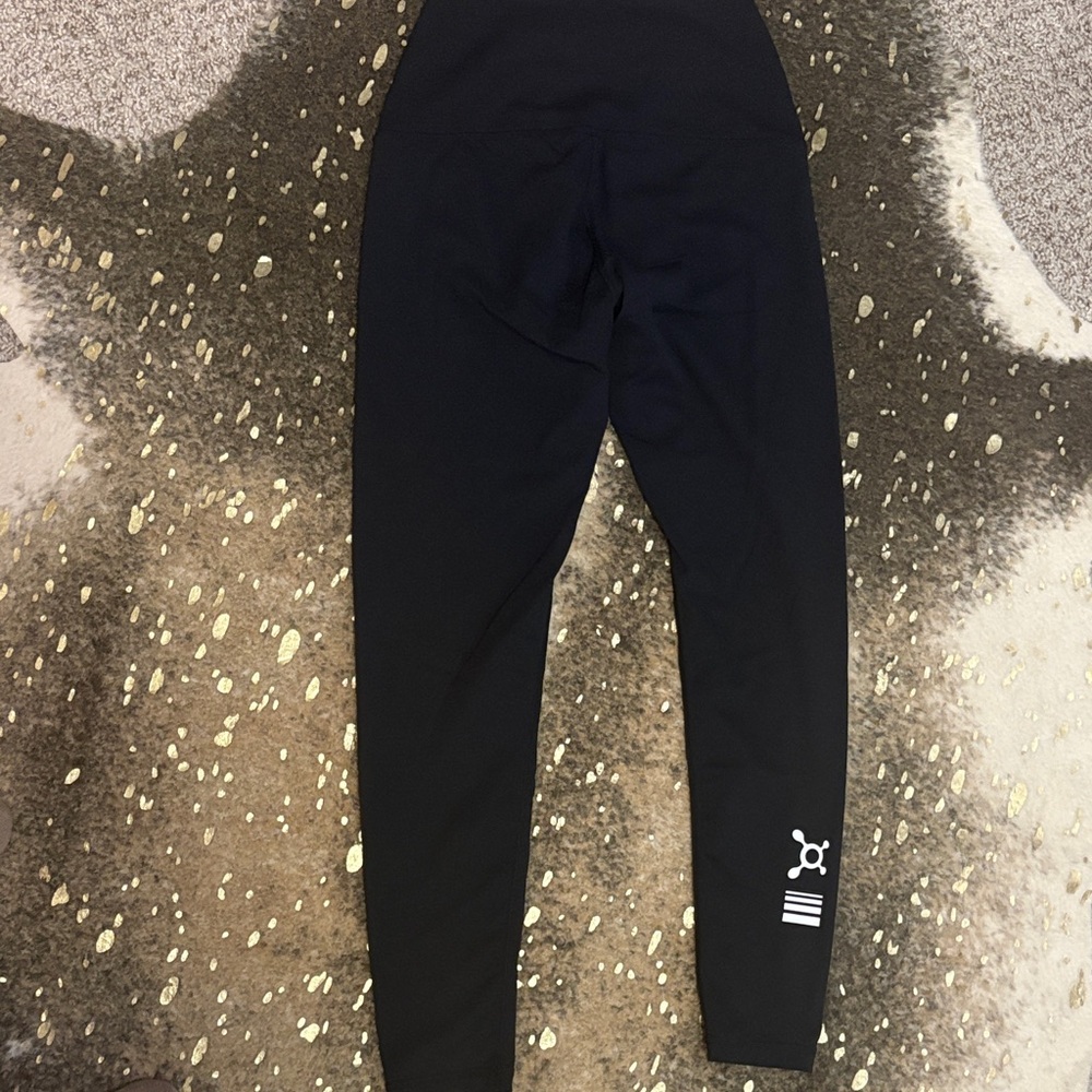 Orangetheory Black Womens leggings with White Logo